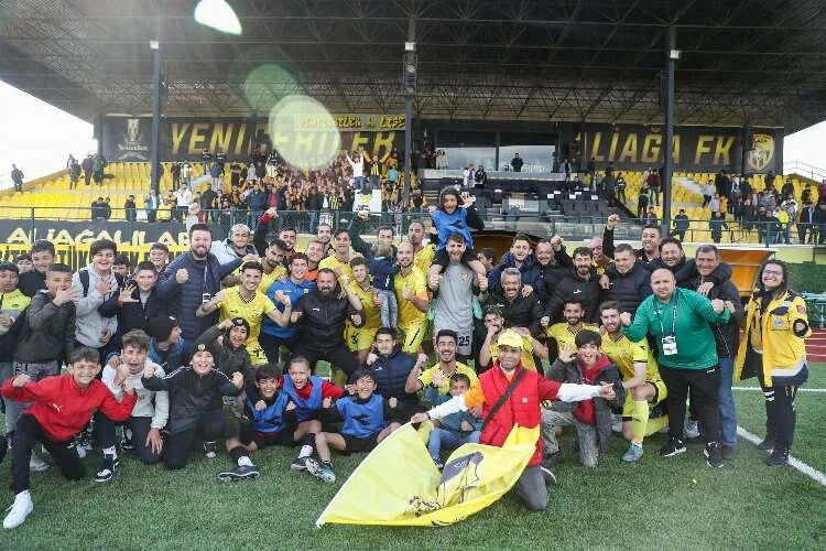 Aliağaspor FK’da  galibiyet mutluluğu haberinin görseli