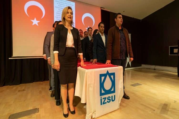İZSU Genel Müdürlüğü’nde​​​​​​​  yemin töreni  haberinin görseli