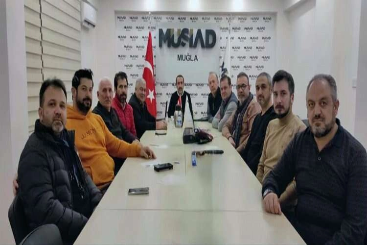 Muğla MÜSİAD'tan İsrail'e kınama haberinin görseli
