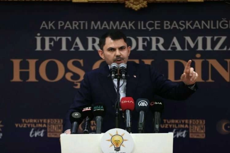 Bakan Kurum: Kurulacak sandıkta, milletten gereken cevabı alacaklar haberinin görseli