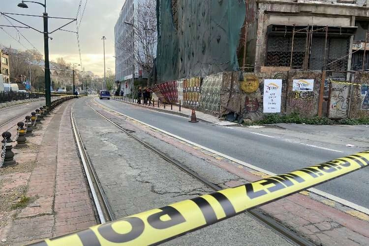 Beyoğlu’nda Tramvay seferleri durduruldu haberinin görseli
