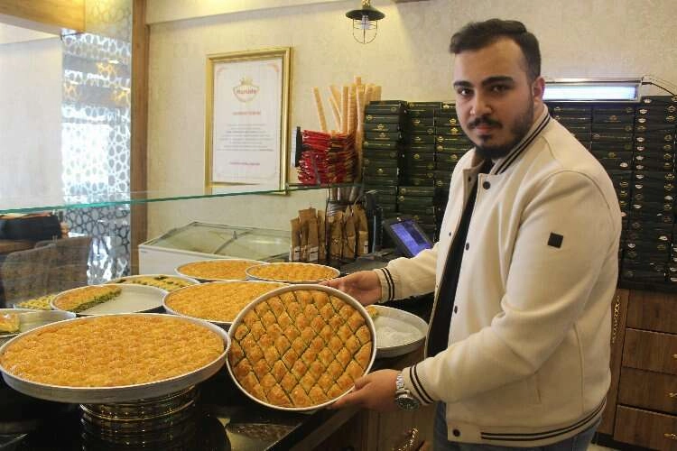 Baklavacıların Ramazan mesaisi başladı haberinin görseli