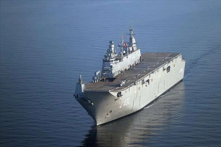 Türkiye’nin savaş gemisi TCG Anadolu hazır! İsmail Demir tarih verdi haberinin görseli