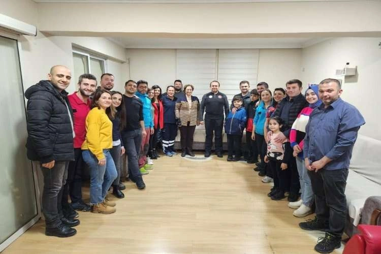 Aydın Sağlık Müdürü Şenkul, UMKE istasyonu görevlileri ile iftarda haberinin görseli