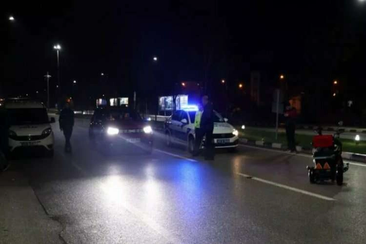 Elektrikli motosiklet kazasında sürücü yaralandı haberinin görseli