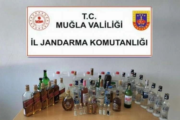 Muğla'da kaçak içki operasyonu haberinin görseli