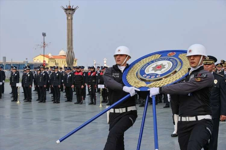 Türk Polis Teşkilatının 178. kuruluş yıl dönümünü kutlandı haberinin görseli