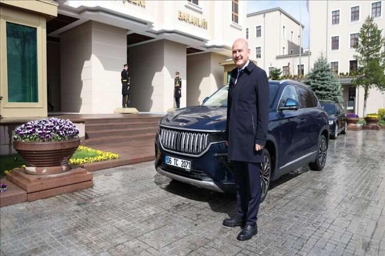 Togg, İçişleri Bakanlığının envanterine girdi haberinin görseli