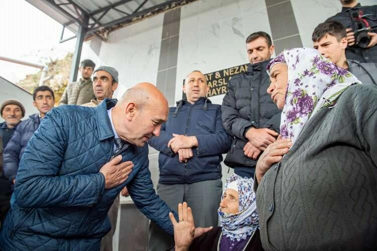 Başkan Soyer yeniden Kiraz'ın Dokuzlar köyünde haberinin görseli