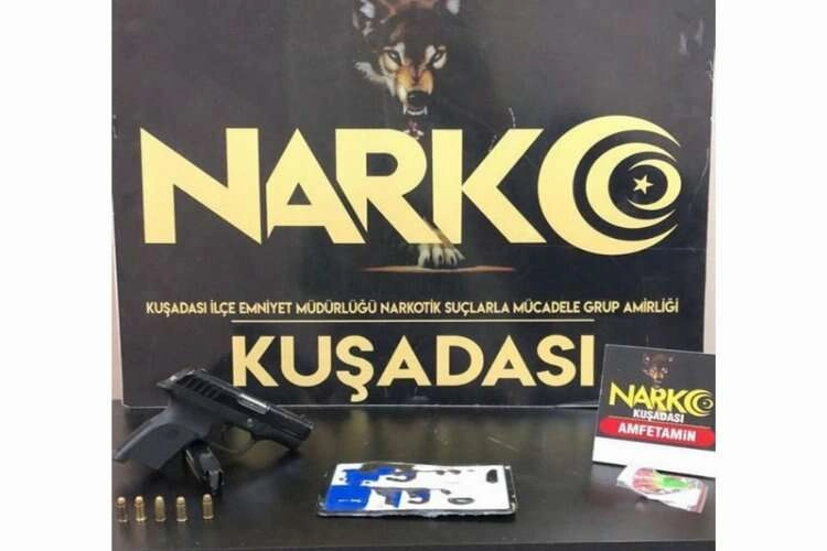 Çalıntı motosikletin üzerinden uyuşturucu çıktı haberinin görseli