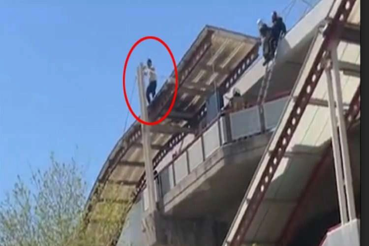 İzmir'de metroda intihar girişimi haberinin görseli