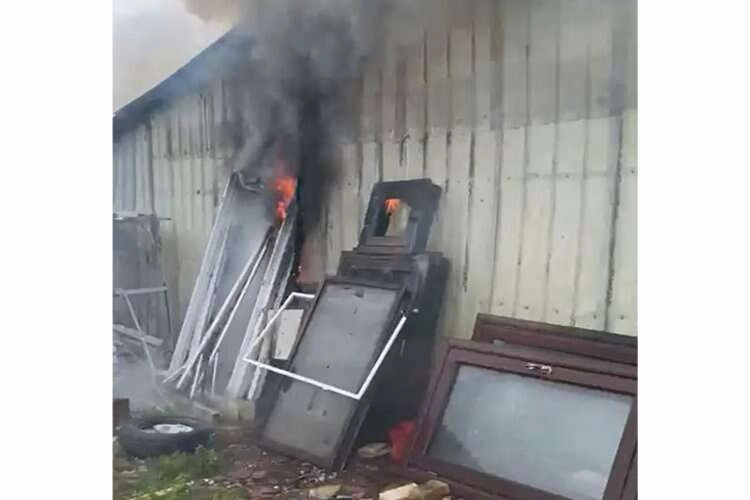 Muğla Ortaca'da depo yangını haberinin görseli