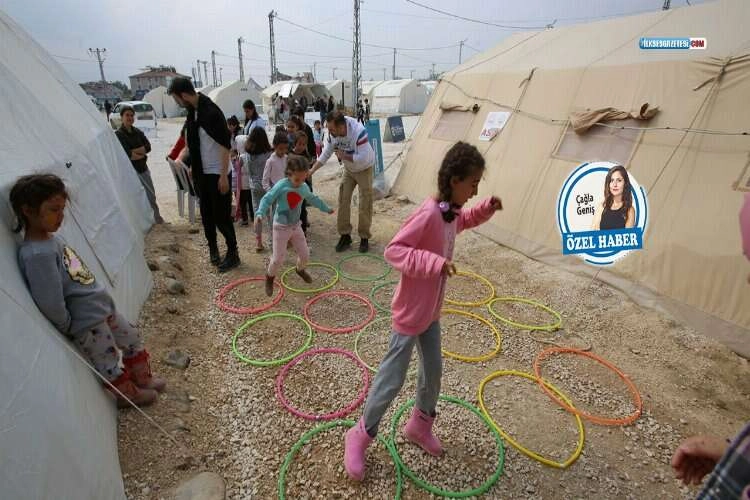 Deprem bölgesinde 5 milyon çocuk sağlıklı beslenemiyor haberinin görseli