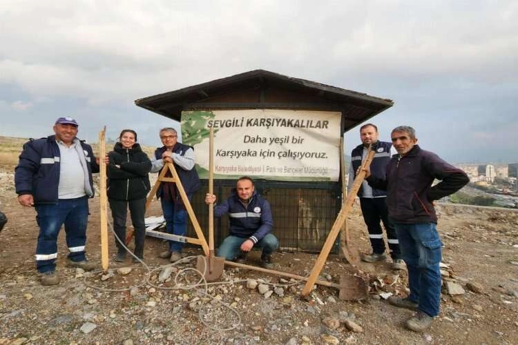 Karşıyaka Belediyesi'nden yeşil alan seferberliği haberinin görseli