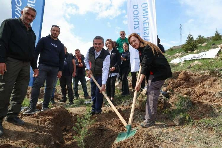 Malatya'da 65 bin fidan toprakla buluşacak haberinin görseli