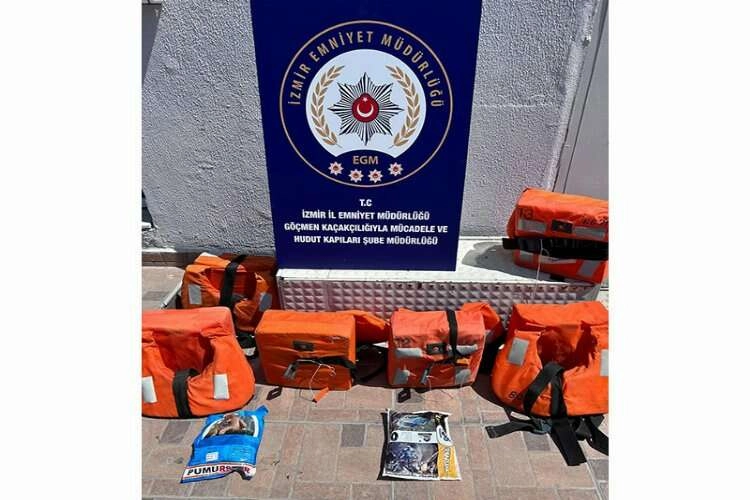 Buca'da göçmen kaçakçılarına baskın haberinin görseli