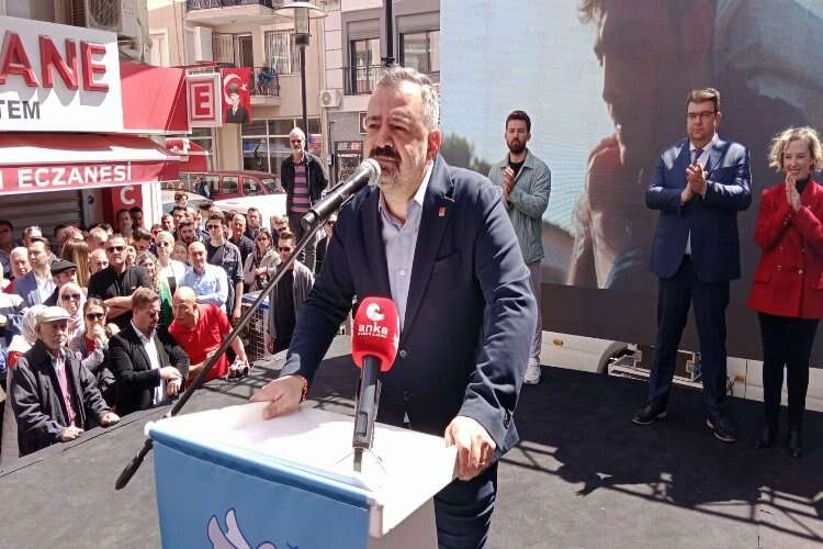 CHP İzmir’in ‘güney’ çıkarmasında 2. durak… Aslanoğlu’ndan gençlere ‘iş’ sözü haberinin görseli