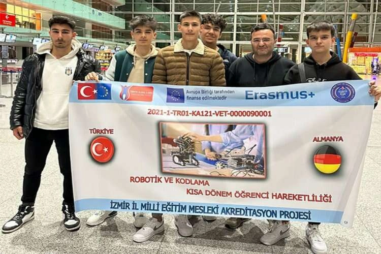 İzmir İl Milli Eğitim Müdürlüğünde Erasmus hareketliliği haberinin görseli