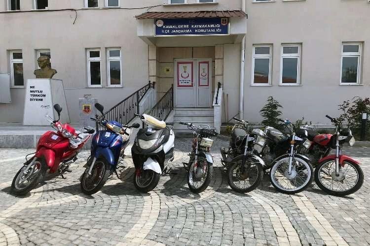 Çaldığı motoru sosyal medyada satmaya çalıştı haberinin görseli