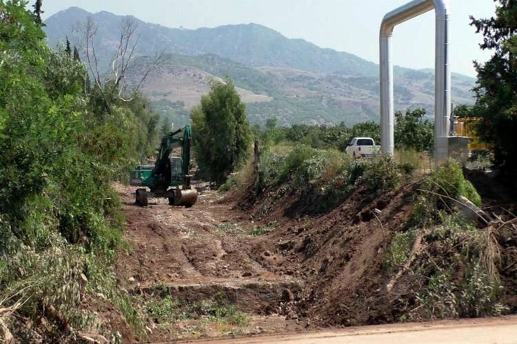 Savcıllı Deresi'nde ıslah çalışmaları başlatılıyor haberinin görseli