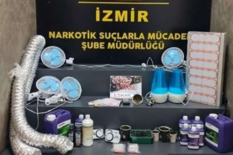İzmir'deki uyuşturucu operasyonlarında 91 kişi tutuklandı haberinin görseli