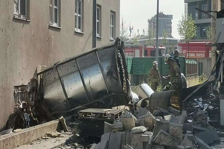 Ümraniye Eğitim ve Araştırma Hastanesi’nde patlama haberinin görseli