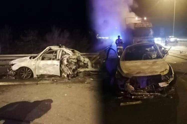 Bolu'da tır ile otomobil çarpıştı... 4 ölü haberinin görseli