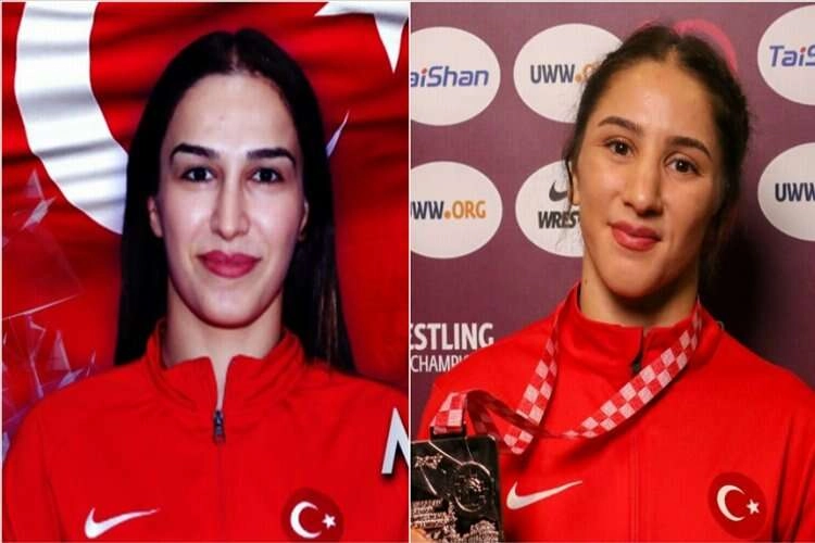 Kadın milli güreşçilerden iki madalya  haberinin görseli