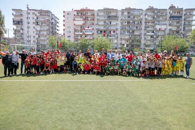 Yarının futbolcuları turnuva coşkusu yaşadı