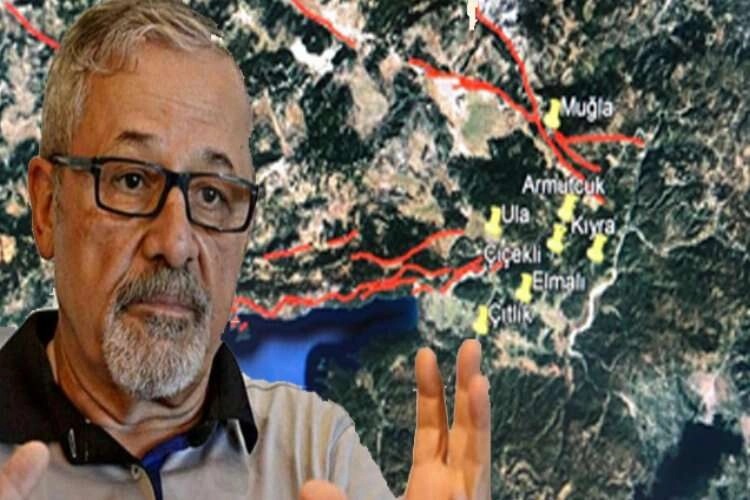 Prof. Dr. Naci Görür'den haritalı deprem uyarısı! haberinin görseli