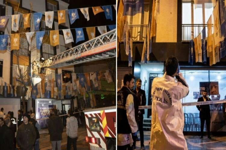 AK Parti binasına yapılan saldırıda yeni gelişme haberinin görseli
