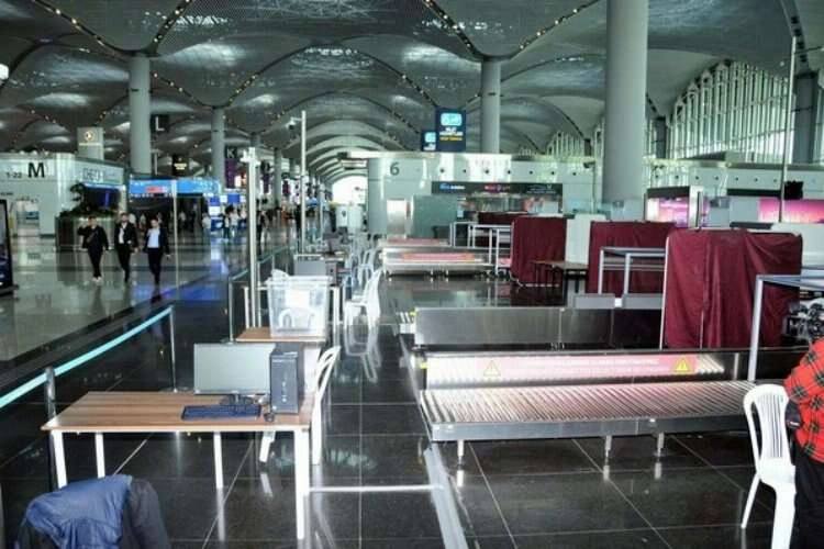 İstanbul Havalimanında seçim hazırlıkları başladı haberinin görseli