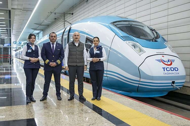 Ankara-Sivas Hızlı Tren Hattı açılıyor haberinin görseli