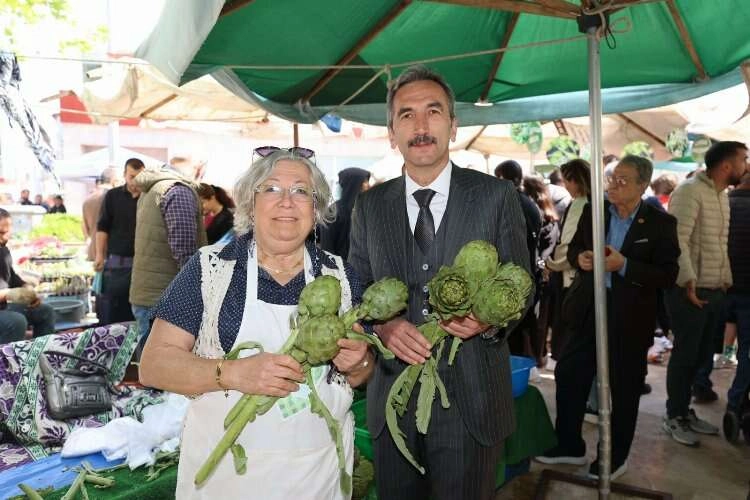 Urla Enginar Günleri başladı  haberinin görseli