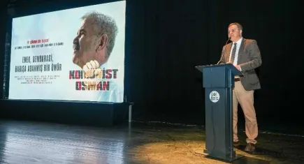 Komünist Osman, Gaziemirli seyircisiyle buluştu haberinin görseli