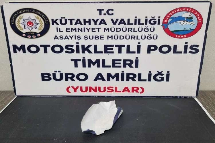 Kütahya'da uyuşturucu tacirine gözaltı