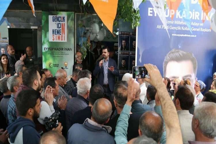 AK Parti'li İnan, Bergama'da açılışta konuştu haberinin görseli