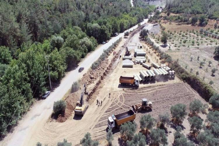 Girme Sulama inşaatında sona yaklaşıldı haberinin görseli