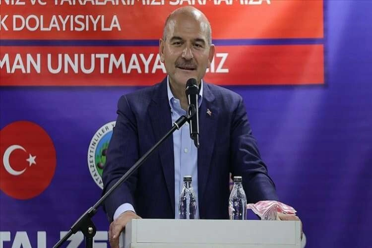 İçişleri Bakanı Soylu'dan açıklamalar haberinin görseli
