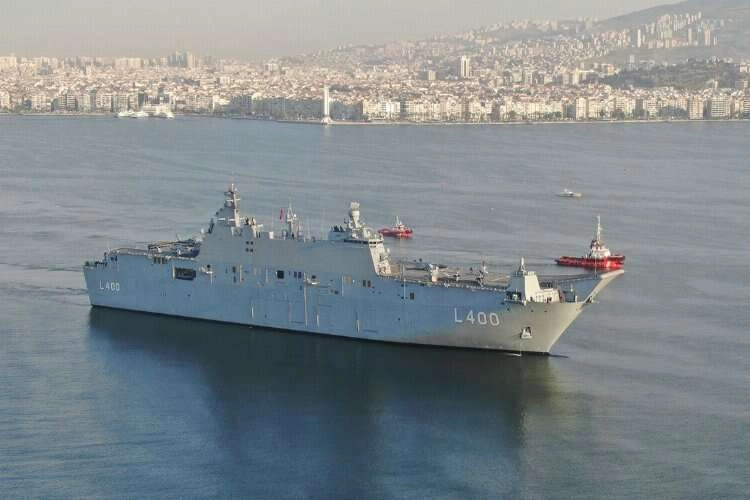 Dünyanın ilk SİHA gemisi İzmir'de haberinin görseli