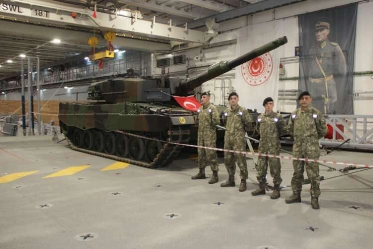 TCG Anadolu'nun içeriden görüntüleri! haberinin görseli