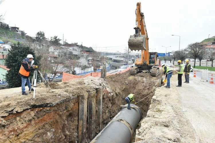 İZSU'dan 3 ilçeye yağmur suyuna çözüm müjdesi haberinin görseli