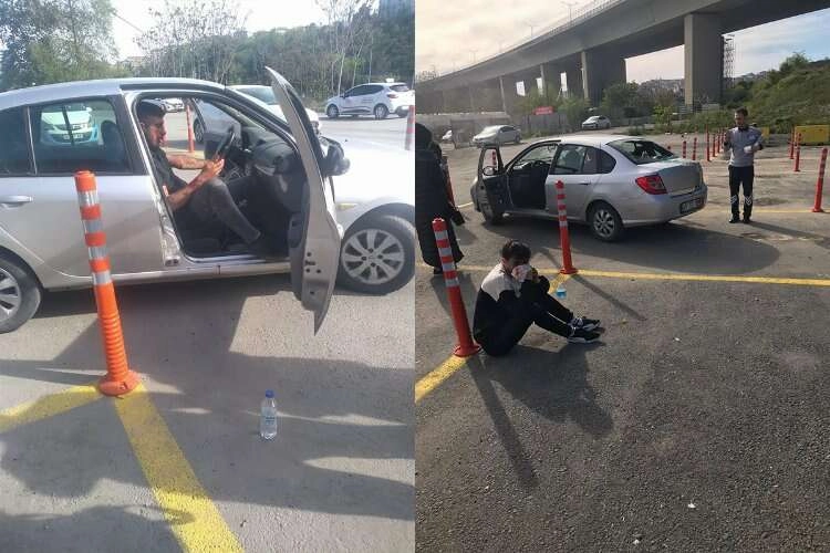 Yol vermeyen sürücü adayına taksiciden darp haberinin görseli