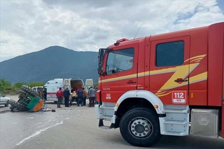 Traktör kazası bir can daha aldı haberinin görseli