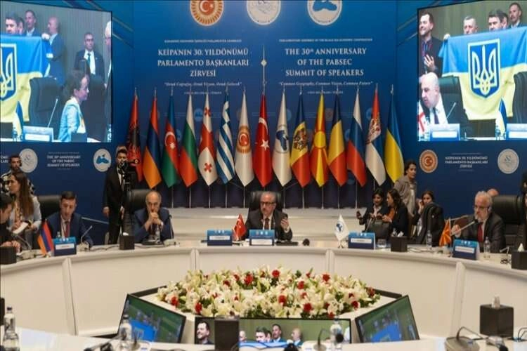 TBMM Başkanı Şentop'tan Ukrayna heyetinin eylemine müdahale haberinin görseli