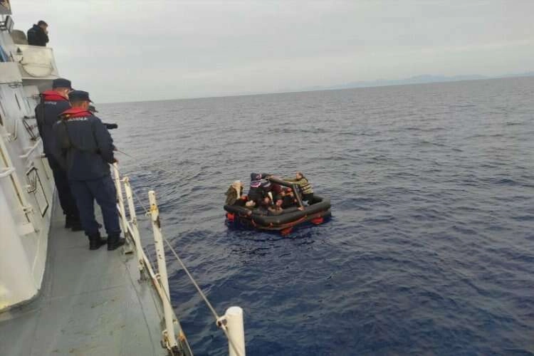 Muğla açıklarında düzensiz göçmen hareketliliği haberinin görseli