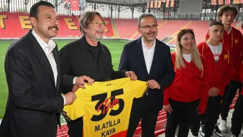 Bakan Kasapoğlu'ndan Göztepe'ye ziyaret