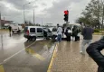 Afyonkarahisar'da yağış trafiği vurdu: 2 araç çarpıştı