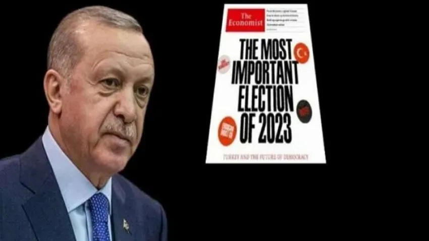 The Economist'in kapağına Cumhurbaşkanı Erdoğan’dan tepki haberinin görseli