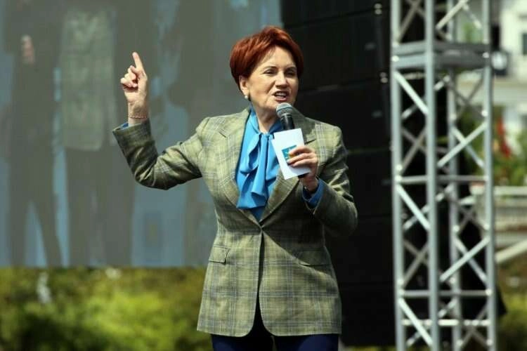 İYİ Parti Genel Başkanı Akşener Aydın mitinginde haberinin görseli
